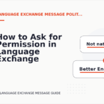 How to Ask for Permission in Language Exchange Message English