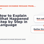 How to Explain What Happened Step by Step in Language Exchange Message English