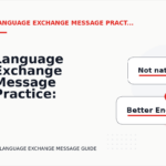 Language Exchange Message Practice: Request and Reply Examples