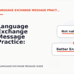 Language Exchange Message Practice: Softening Direct Sentences